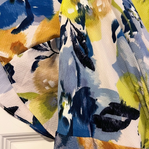 Maggy London Flutter Sleeve MIDI Dress - Picture 5 of 6